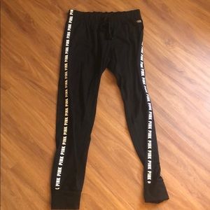 PINK jogger pants